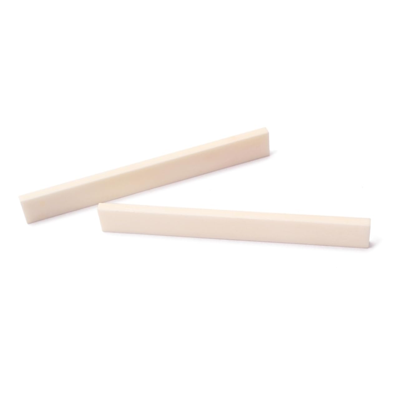 Generic Guitar Bone Nut 80x11x3mm Saddle Blank Replacement for Acoustic Classical Bass Guitars