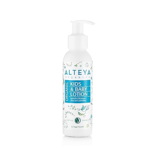 Alteya Organic Loción para Bebé 110 ml – USDA Certificado de Producto Orgánico para piel sensible