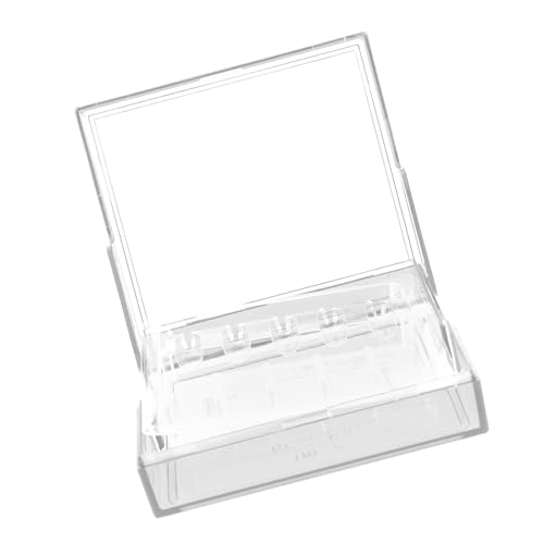 Mikikit Caja de Inyección Opaca para Hospital Estuche Plástico Transparente de Contenedor de Almacenamiento para Ambulancias y Clínicas de Unidades