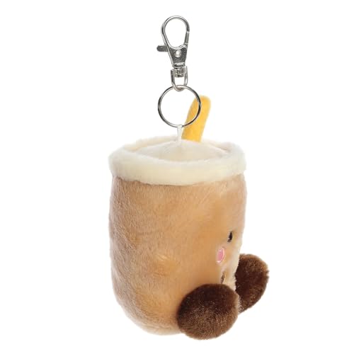 AURORA 34123, Palm Pals Milky Tea Boba Clip-On, 10cm, Soft Toy, Brown, Small (9 x 7 x 11 cm) - Image 3