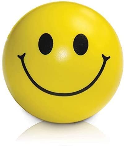 Image of GIRLYZ Attire Cricket Ball Light Weight | Made for Cricket Training | Tennis Training, (Smiley Ball (Pack of 3 Ball))