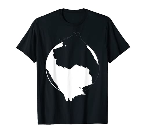 Yin Yang Cairn Terrier Divertido Perro Símbolo Meditación Zen Camiseta