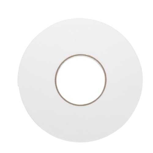 Image of uxcell 1pcs Rolls Double Sided Foam Tape Removeable PE Sponge Mounting Tape Strong Adhesive Tape Strips(White, 50ft x 1 /2 inch x 1 /16 inch) for Home Paint Wall Hanging Poster Decor