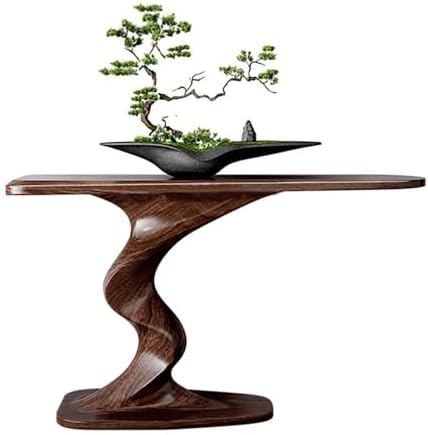 Console Table Console Table, New Chinese Style Entryway Table, Wo...