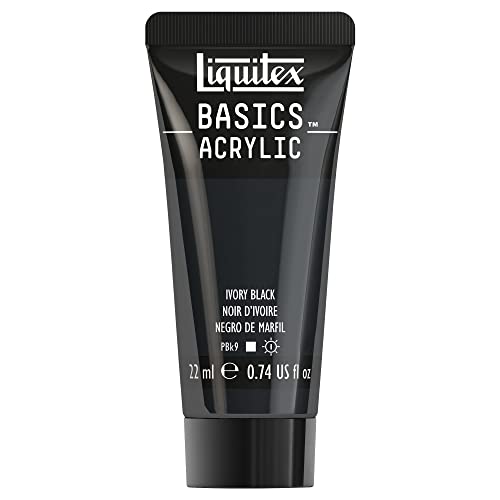 Liquitex Basics Acrylique Tube 22 ml Noir D'Ivoire ROW