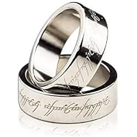 MOMOMAGE Anillo magnético de plata grabado PK trucos mágicos
