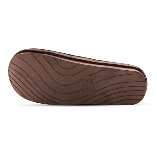 Image of VRITRAZ Soft Comfy Fur Indoor Outdoor Soft Bottom Fur | Anti Skid | Lightweight Winter Slipper, Warm House Chappal