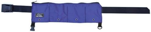 XS Scuba Zippered 6 Pocket 30lb Weight Belt (Blue)