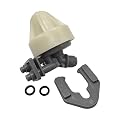 Water Softener Nozzle and Venturi Assembly Fit for GE, Kenmore, Morton, Whirlpool, NorthStar, Rheem Water Softener, Replaces 7187065, 7214969, 7165704, 7238450 and WS15X10027