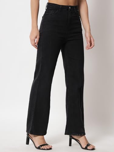 Image of KOTTY Slim Straight Fit Jeans - High Waist Comfortable Denim