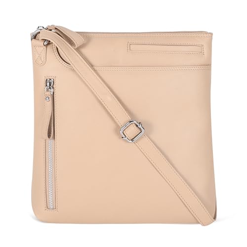 Image of Leather Crossbody Bags for Women - Ladies Sling Handbags - Medium Cross body Purses Handbags - Purses For Women