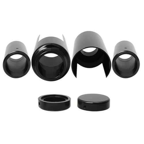 Kit caches fourche avant rigides en aluminium noir pour Harley Softail 2018