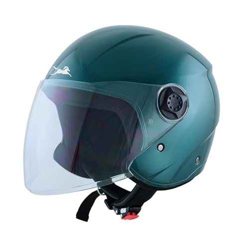 Image of TVS iQube Open Face Helmet for Men & Women | ISI Certified