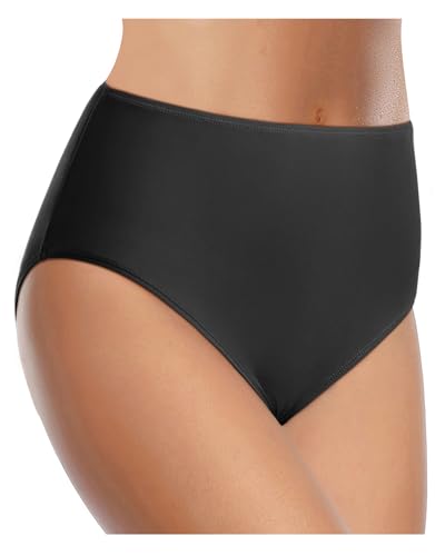 Tempt Me Women's High Waist Bikini Bottom - Full Coverage Bathing Suit Swim Bottom 2025 Swimsuit Swimwear3