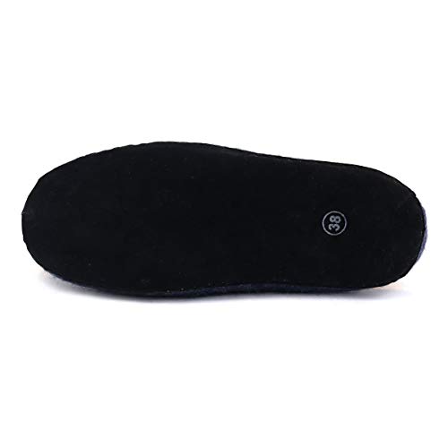Image of Nootkas Felted Merino Wool 'Astoria' Mule House Slipper for Men and Women