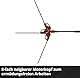 Einhell Professional Akku-Teleskop-Heckenschere GP-HH 18/50 Li T BL-Solo Power X-Change (18 V, 50 cm Schnittlänge, 25 m Zahnabstand, Brushless, 8-Fach neigbar, ohne Akku)