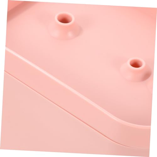 Fuente de agua automática para gatos y perros color rosa miniatura 6