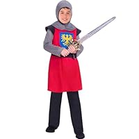 amscan Boys Blue Medieval Knight Book Week Fancy Dress Costume
