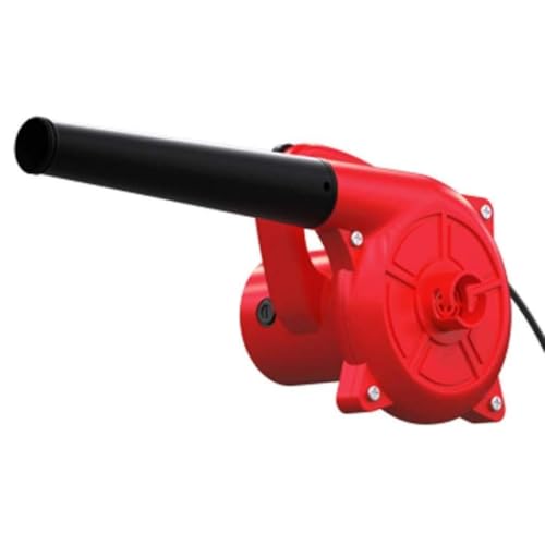 Home Office Electric Leaf Blower Garden Leaf Blower/Vacuum Shredder is Suitable for Paddock Grass or Leaf Cleaning Red