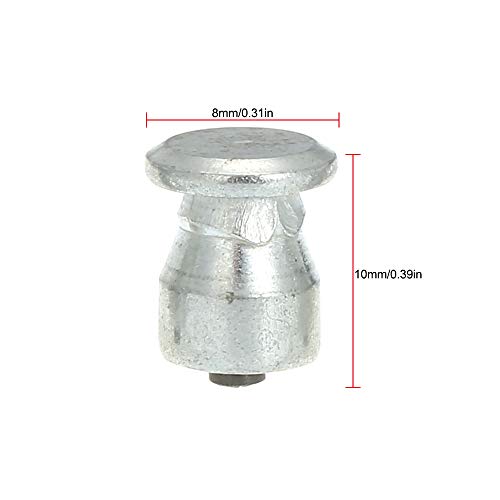 Sangmei 100 unidades de parafuso antiderrapante pregos pregos de pneu para furos parafuso de pneu ro