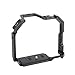 NICEYRIG Camera Cage for Canon 80D 90D 70D, with NATO Rail Cold Shoe and 1/4 3/8 Locating Hole - 371