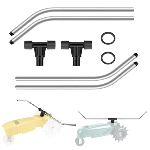Traveling Sprinkler Arms & Tee Replacement Kit for Orbit 58322 & Nelson 818653-4002 Tractor Sprinkler T Part with Anti Leak Gasket for Efficient Watering Garden Lawn Watering (2 Pack)
