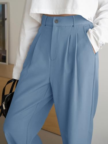 Image of KOTTY Womens Solid Quick Dry Provincial Blue Pant