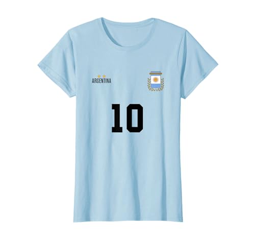 Argentinien Fußballmannschaft Sport Nummer 10 Futbol Argentinien T-Shirt