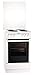 Produktbild AEG CSB54000BW 50 cm Standherd mit Masse-Kochplatte / Grillfunktion / A