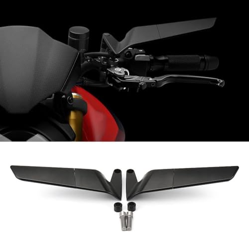 Rétroviseurs moto rotatifs adaptables Streetfighter V4 et Monster 937 rétroviseur - 2