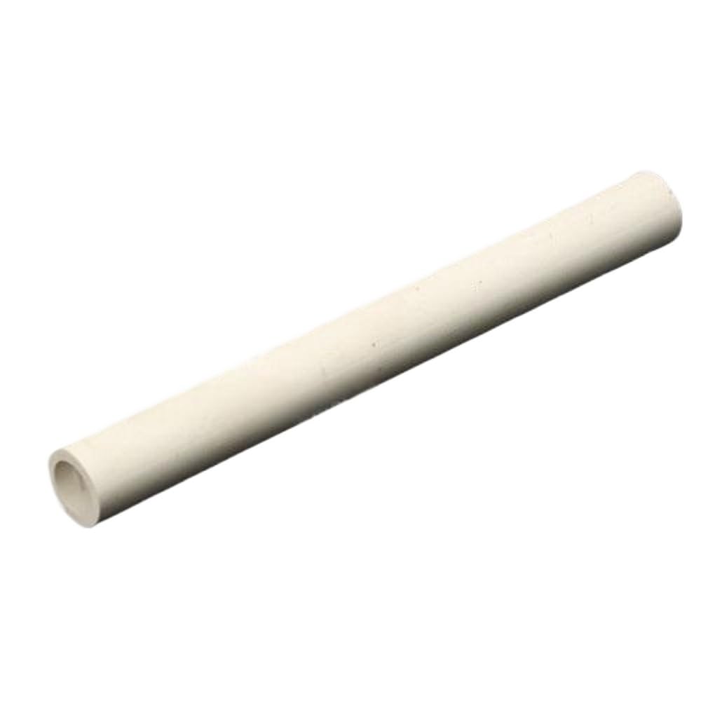 2 tubos cerámicos de 220/400/300 mm de longitud, de alta resistencia y alto contenido de alúmina, for combustión de alúmina.(400MM*45MM*35MM)