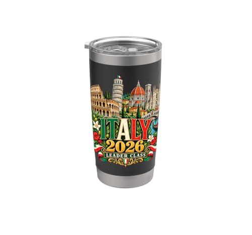 Italy 2026 Vacation Italian Heritage Travel Adventure Stainless Steel Insulated
