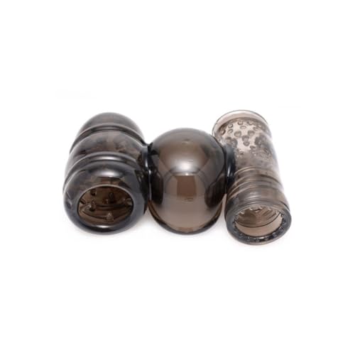 Master Series Thunder Stroke 2 in 1 Wand Masturbation Attachment, Black