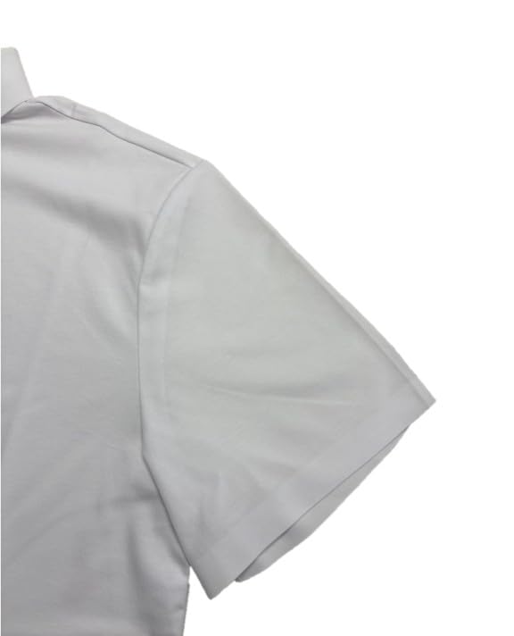 Generico PDA - Polo para hombre, color liso, mezcla de algodón, manga corta, freschissima Huyiku