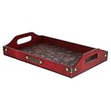 Plateau de service en bois de style rustique : offrez à vos amis ou à votre famille un superbe , exprimez votre amour et votre attention et surprenez-les, plateau à fruits en bois