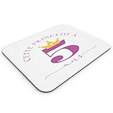 Fabriqué en France Fabulous Tapis de Souris Cette Princesse À 5 Ans Anniversaire Celebration Enfant Cadeau