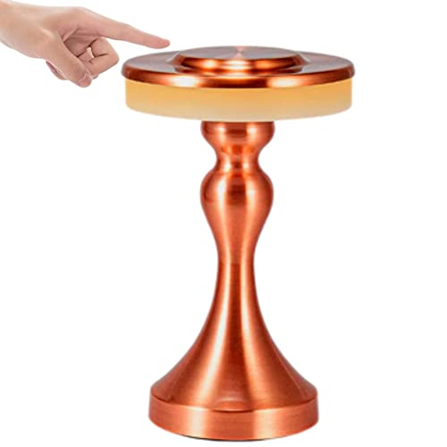 Lampe de chevet à piles avec éclairage de nuit à 3 niveaux de luminosité tactile