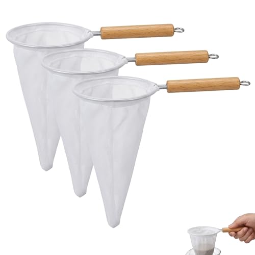 3pcs Coffee Sock Set Colador de Cafe Coffee Filter for Daily Brewing Fine Mesh Design for Grounds-Free Coffee Suitable for Home and Office Use
