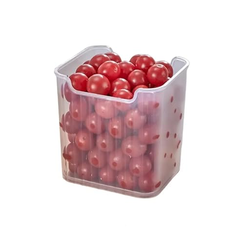 Rangement et organisation Boite 1/2/4/8 PIÈCES Réfrigérateur Boîtes De Rangement Alimentaire Frais Organisateur De Stockage Au Froid Bac À Fruits Fruits Épices Alimentaire Conteneur Boîtes Boîtes De C