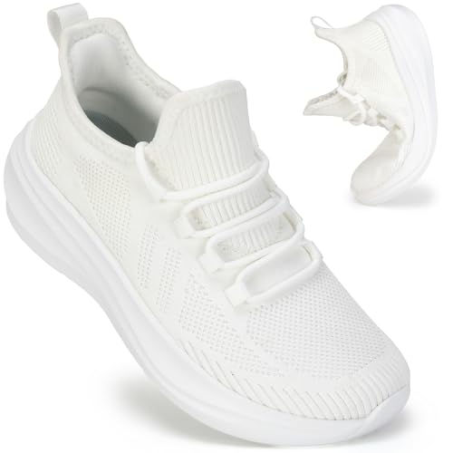 ZOVE Wide Toe Box Shoes Women Extra Wide Width Tennis Sneakers Ultra Light Running Shoes for Women Non-Slip Diabetic Walking Gym Workout Trainer