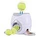 soundwinds Automático Pelota para Mascotas Juguete Interactivo para Perros Perro de Juguete Perro Lanzador de Pelotas de Tenis Máquina de recompensa de Alimentos Comedero Lento Puzzle de Juguete para