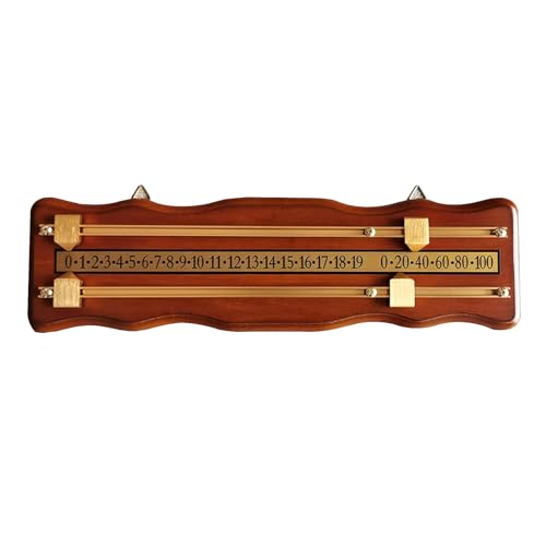 ETAWDE Pool Scoreboard Game Scorer Billiard Tool for Club Billiard Scoreboard Wall Mounted Game Score Board