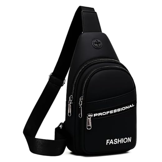 Pochete Bolsa Tiracolo Transversal Masculina Feminina Unissex Impermeável para Ombro ou Peito com Saída para Fone – Esportiva Casual de Viagem Trabalho Passeio e Academia