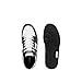 Lacoste Womens Court Cage Sneaker, BLK/WHT, 8.5