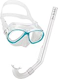 Cressi Combo Set Perla Jr + Minigringo Máscara de Buceo y Snorkel, Talla única