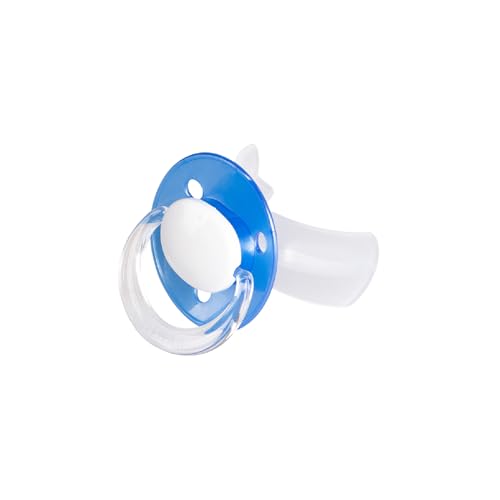 dentistar STOPPi Chupete de destete para bebés y niños pequeños – de 24+ meses – Chupete de silicona para destete – Favorece el desarrollo saludable de los dientes – sin BPA – Azul dentistar STOPPi Chupete de destete para bebés y niños pequeños – de 24+ meses – Chupete de silicona para destete – Favorece el desarrollo saludable de los dientes – sin BPA – Azul