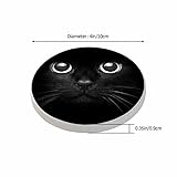 Zoom IMG-1 pznen sottobicchieri neri con occhi Zoom IMG-1 pznen sottobicchieri neri con occhi