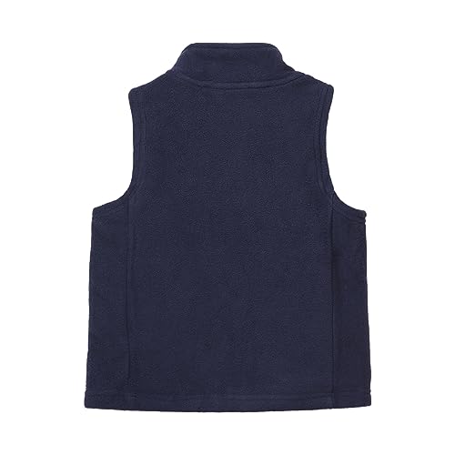 Image of Mud Kingdom Boys Girls Polar Fleece Vest Jacket Ligntweight Plain Vest Full Zipper Sleeveless