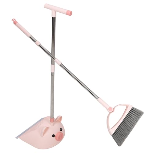 1 Set Broom Dustpan Suit Hair Broom Accessories for Whisk Brooms Kindergarten Cleaning Broom Accessories Broom and Dustpan Cleaning Tool Plastic Broom Pp minkissy