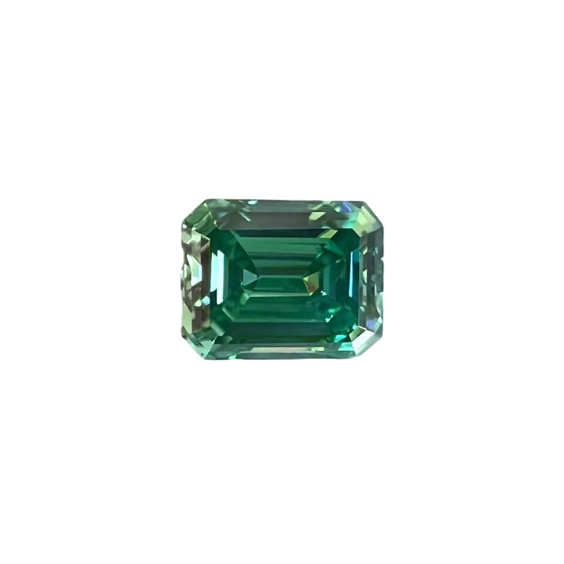Moissanite 4x2mm émeraude pour créer votre bague de fiançailles personnalisée en DIY
